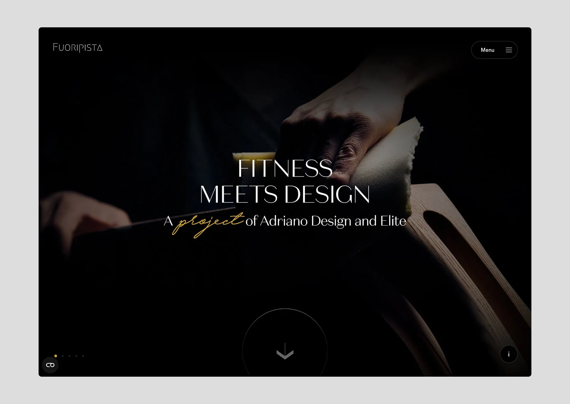 Fuoripista website screenshot.